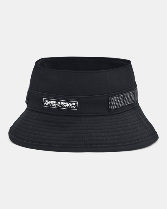 Women's UA Open Top Bucket Hat in Black image number 0